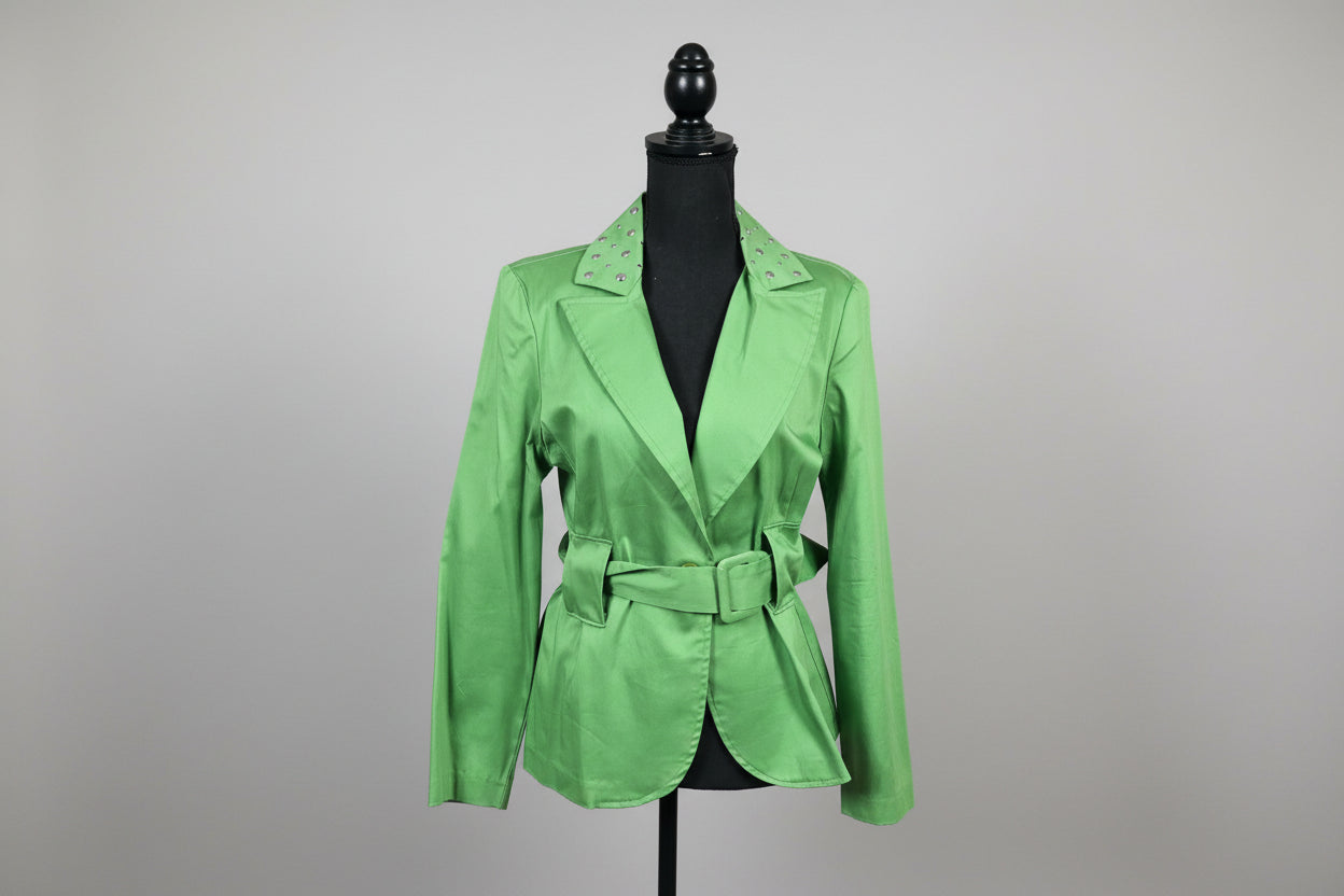 New - Ladies Green Halter Jacket