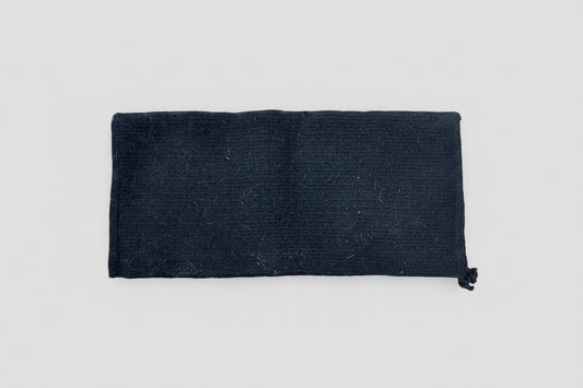 Solid Black Saddle Blanket