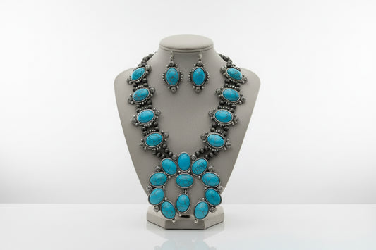 New - Squash Necklace & Earring Set