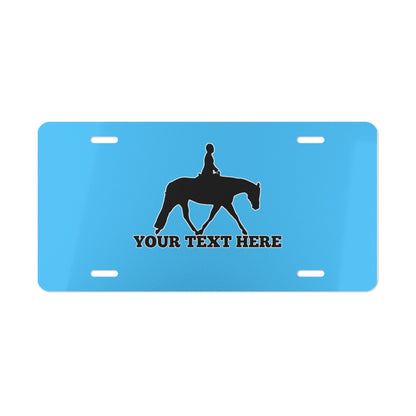 Custom License Plate - Western or English Disciplines