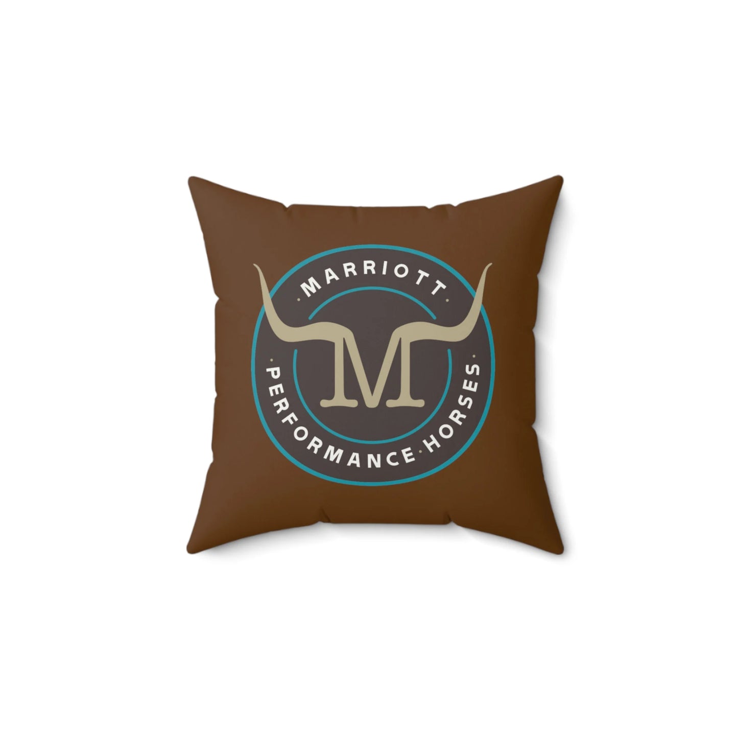 Custom Performance Horse Throw Pillow