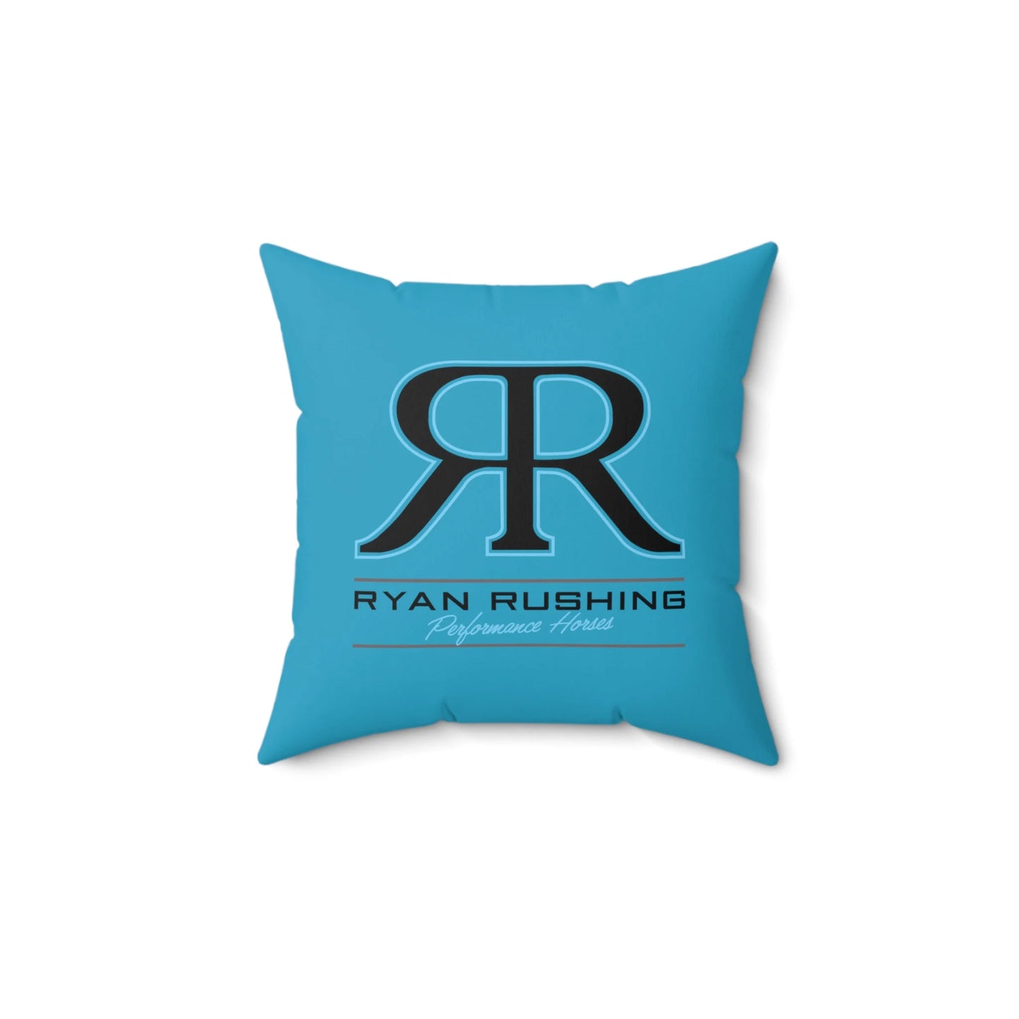 Custom Performance Horse Throw Pillow