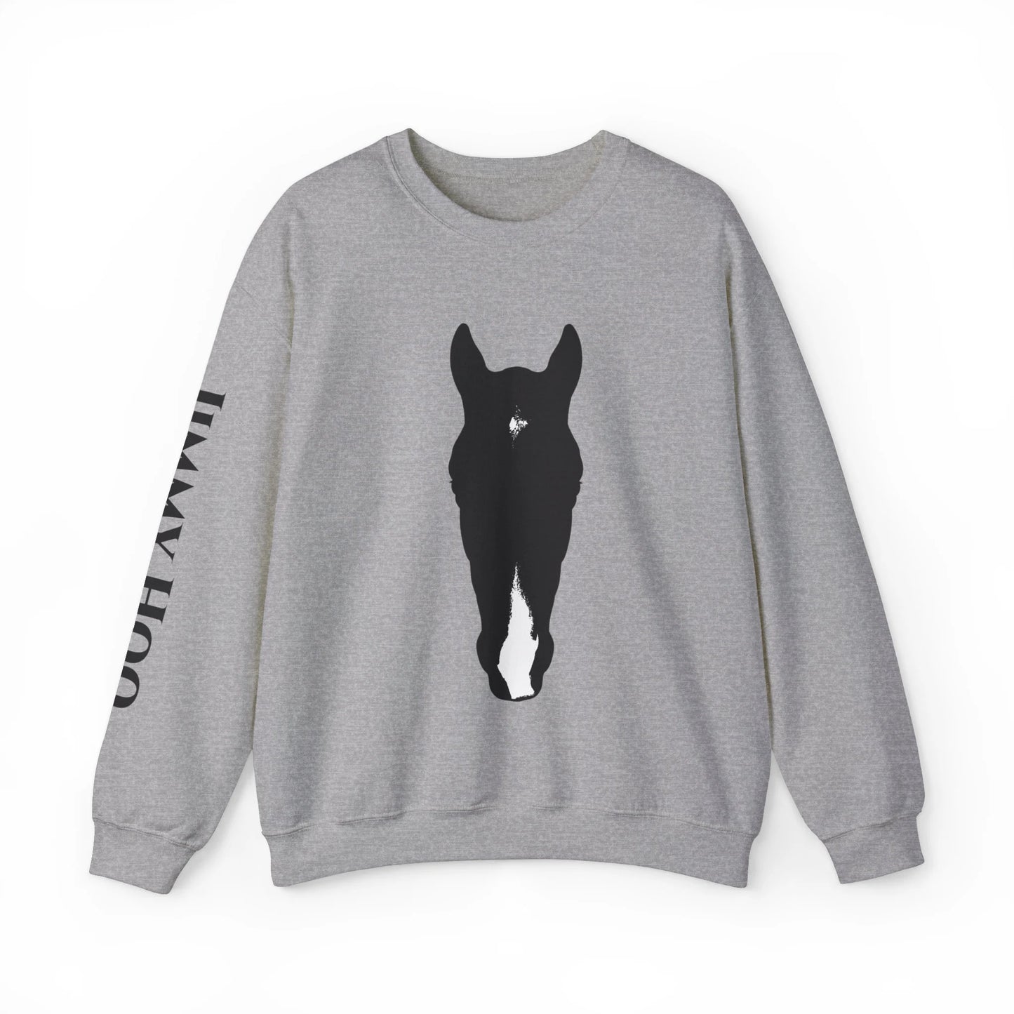 Custom Horse Silhouette Crewneck